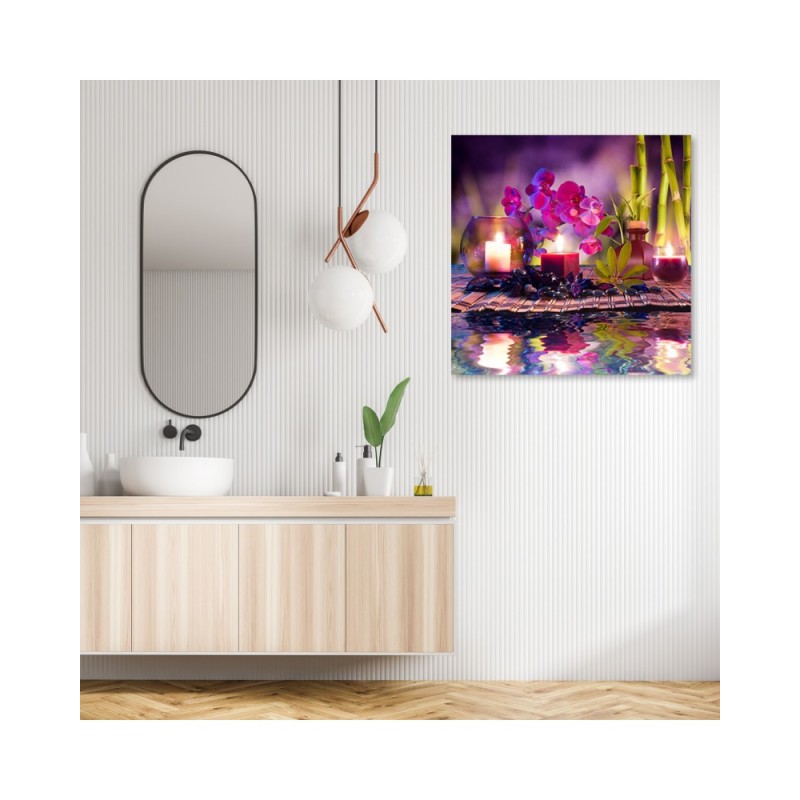 Leinwanddruck - Abstraktionen - Violett | Feeby