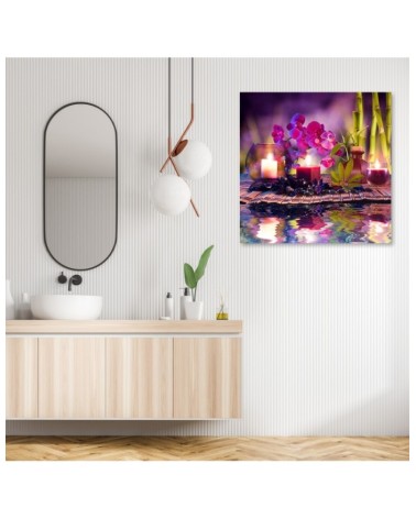 Leinwanddruck - Abstraktionen - Violett | Feeby