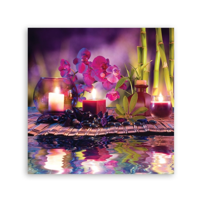 Leinwanddruck - Abstraktionen - Violett | Feeby