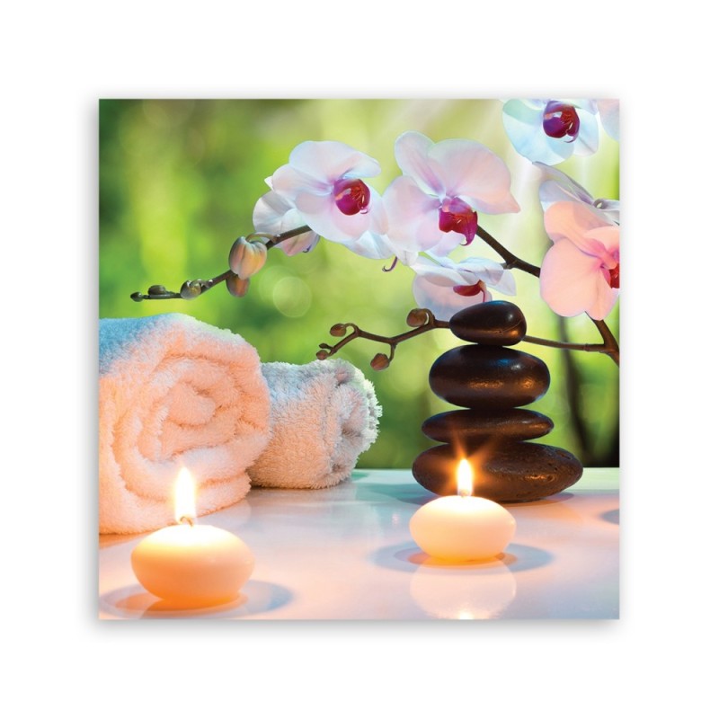 Leinwandbild - Blumen - Rosa | Feeby