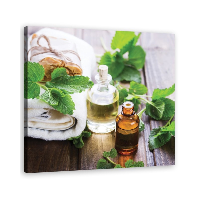 Bild auf Leinwand - Abstraktionen - grün | Feeby