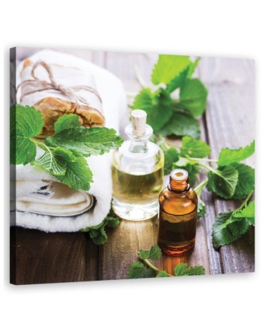 Bild auf Leinwand - Abstraktionen - grün | Feeby