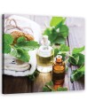 Dekoracja ścienna Zen spa świece bambus | FEEBY