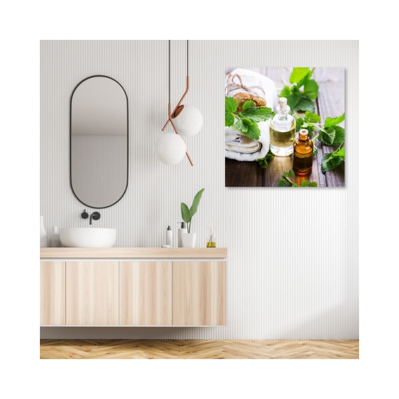 Bild auf Leinwand - Abstraktionen - grün | Feeby