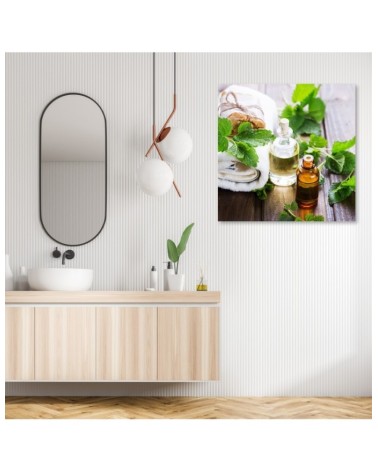 Bild auf Leinwand - Abstraktionen - grün | Feeby