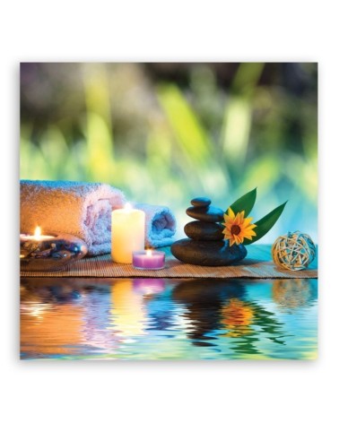 Wandbild für Wohnzimmer - Abstrakt - Farbe | Feeby