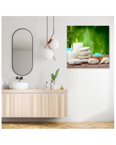 Modernes Wandbild - Abstrakte Kunst - Weiß | Feeby