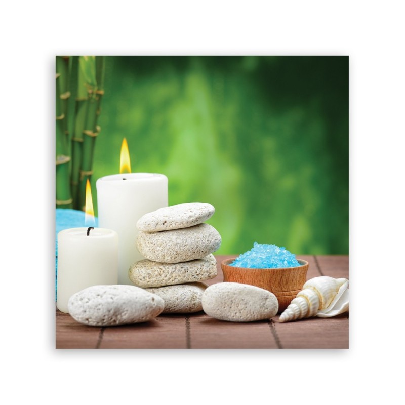 Modernes Wandbild - Abstrakte Kunst - Weiß | Feeby