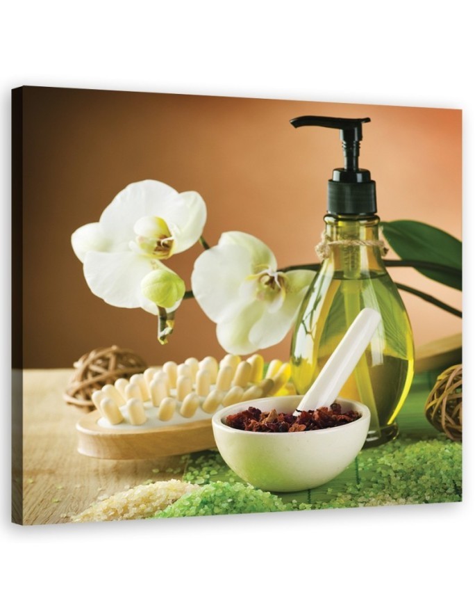 Leinwandbild - Abstraktionen - grün | Feeby