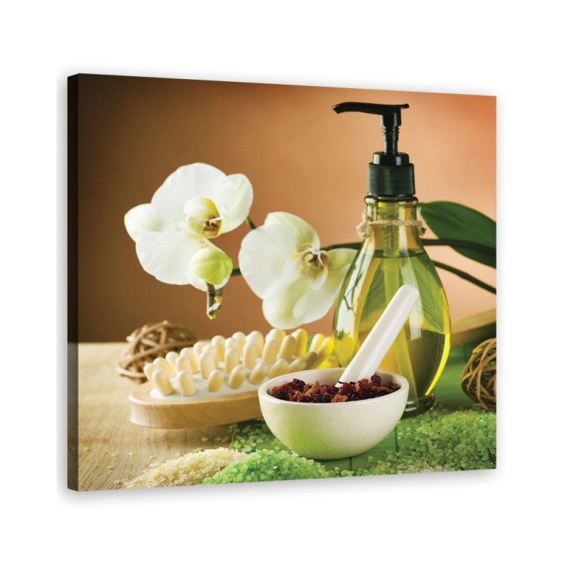 Leinwandbild - Abstraktionen - grün | Feeby