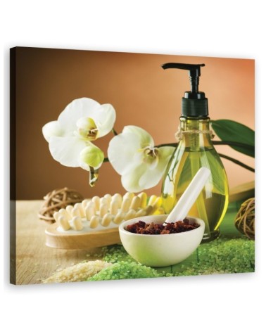 Bathroom wall art decoration Zen spa candles bamboo | FEEBY