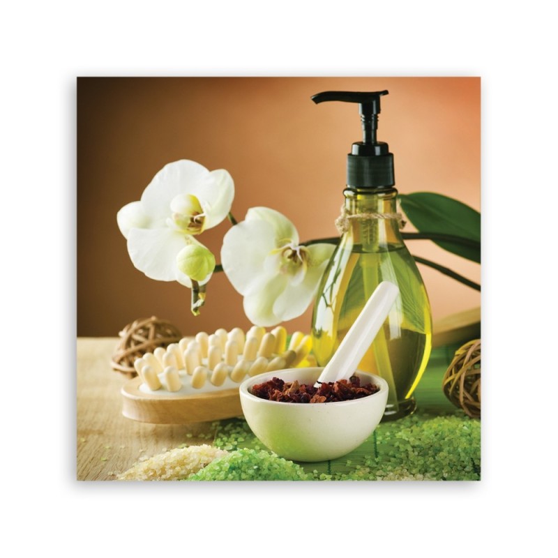 Leinwandbild - Abstraktionen - grün | Feeby