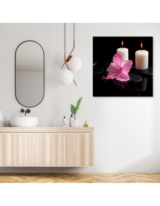 Dekoracja do łazienki Zen spa świece | FEEBY