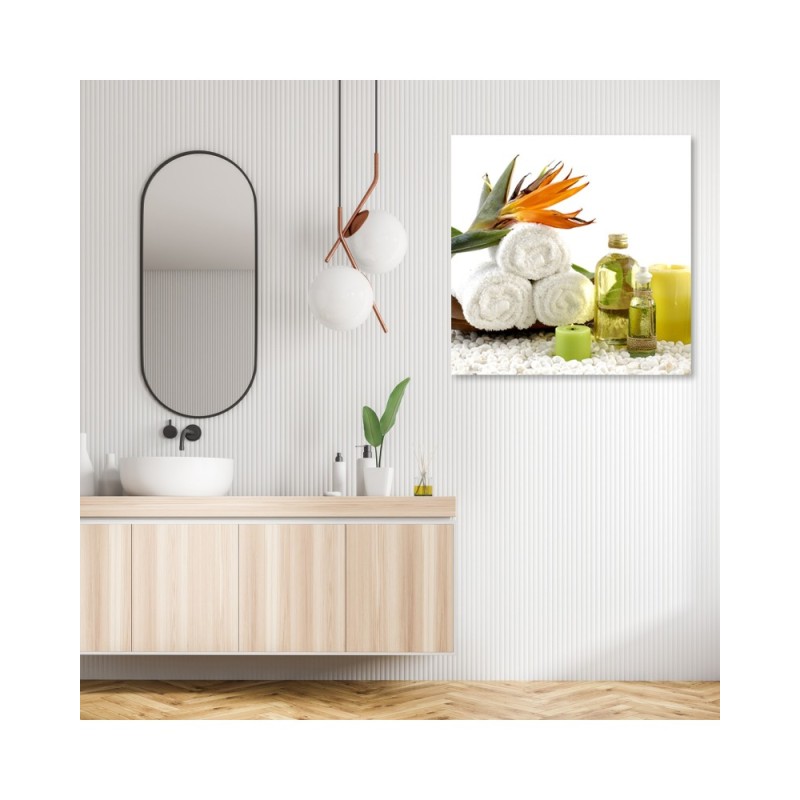 Bild auf Leinwand - Abstrakte Kunst - Weiß | Feeby