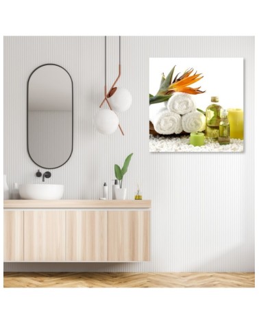 Bild auf Leinwand - Abstrakte Kunst - Weiß | Feeby