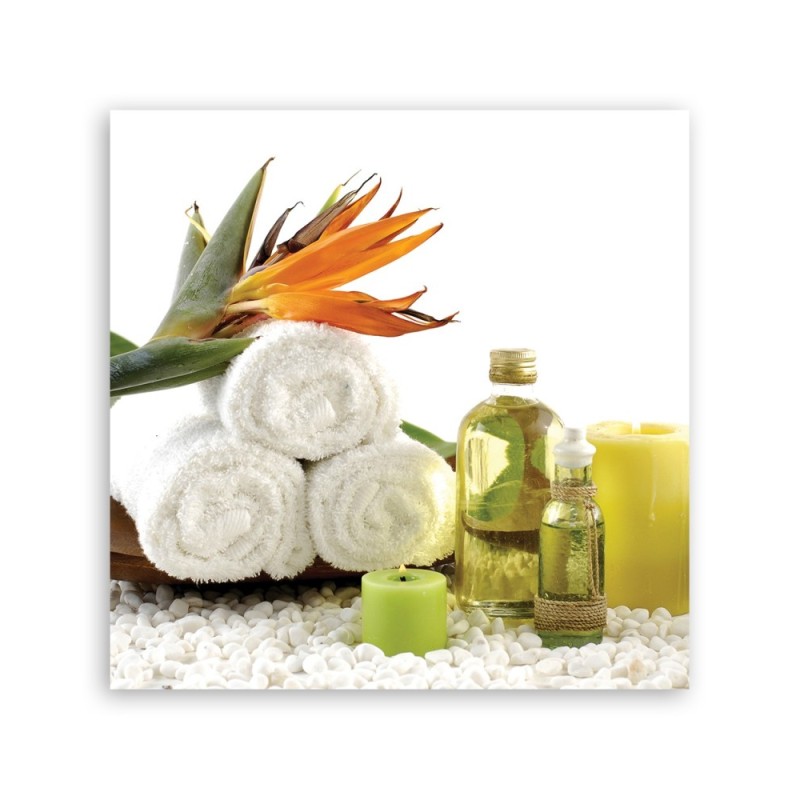 Bild auf Leinwand - Abstrakte Kunst - Weiß | Feeby