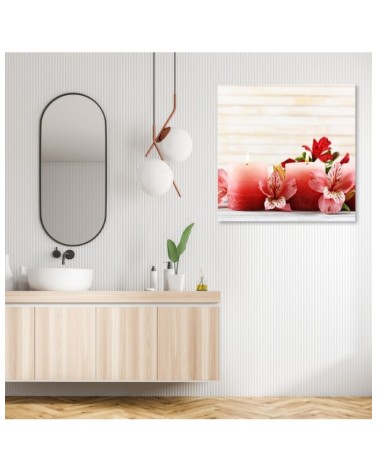 Leinwanddruck - Blumen - Rosa | Feeby