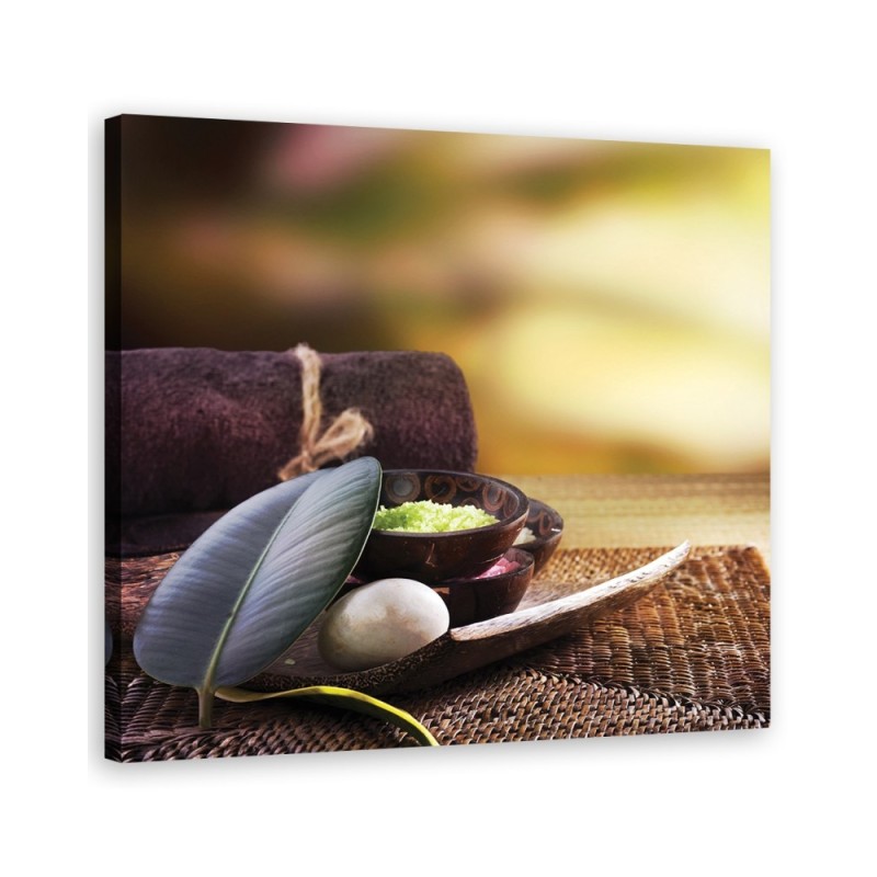 Bild auf Leinwand - Zen Spa Pflanzen | Feeby