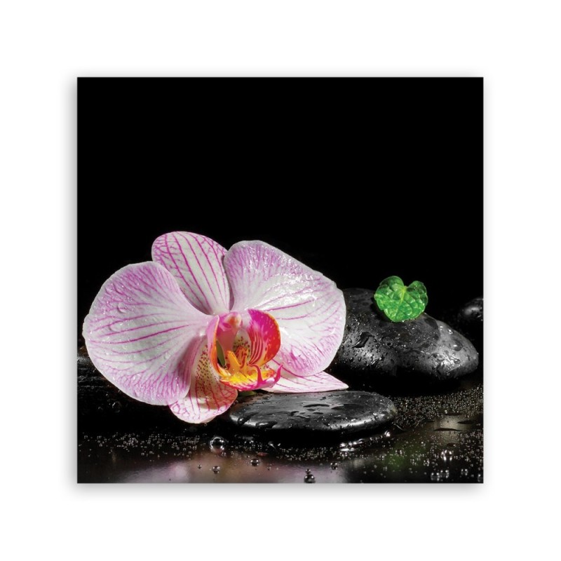 Leinwanddruck - Blumen Orchidee Zen Spa | Feeby