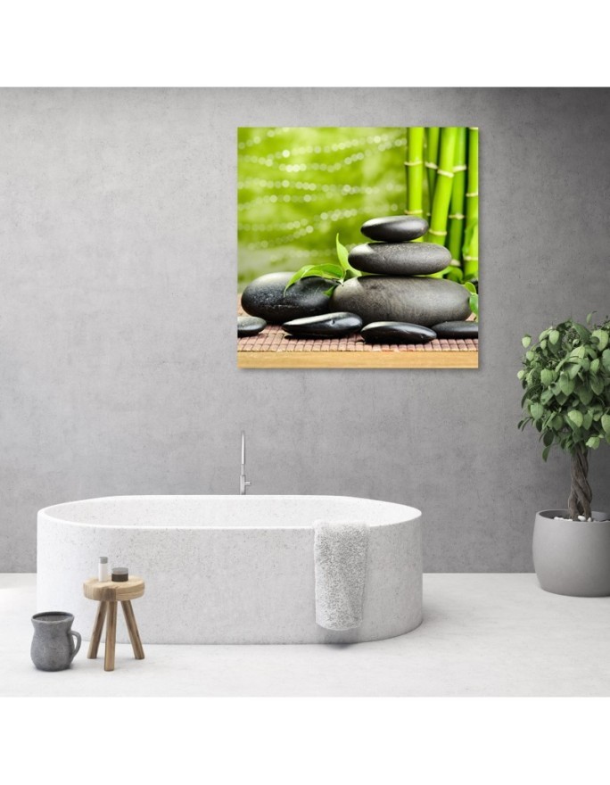 Kamienie liście zen spa - Dekoracja do spa | FEEBY