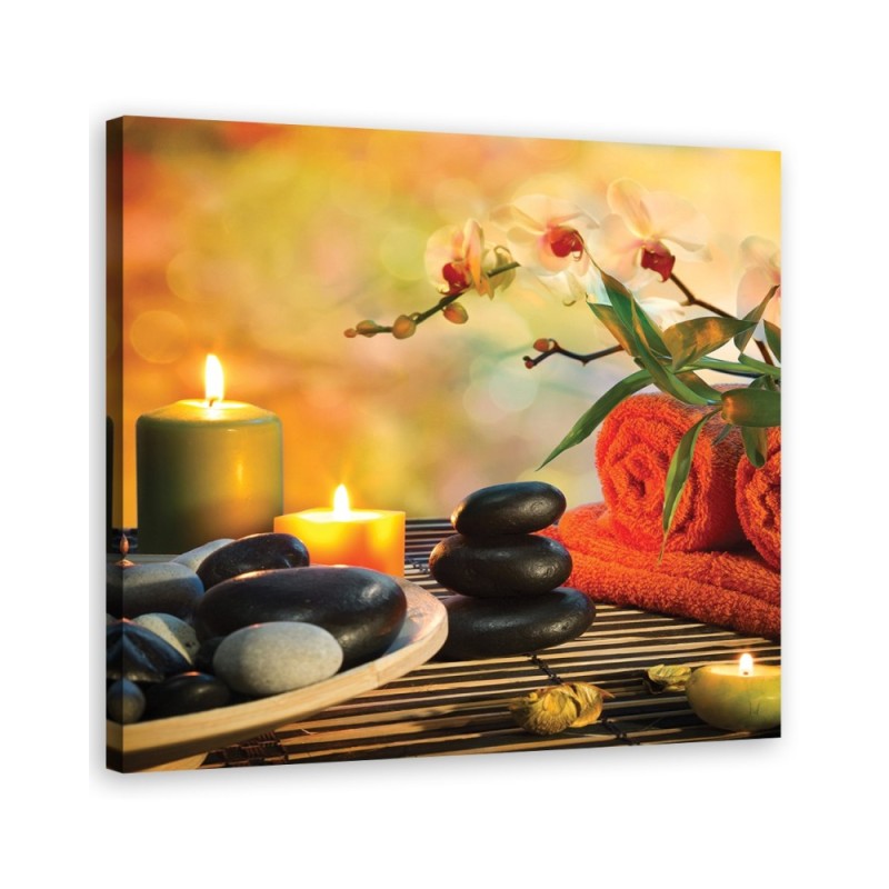 Modernes Wandbild - Spa Zen Stones Orient | Feeby