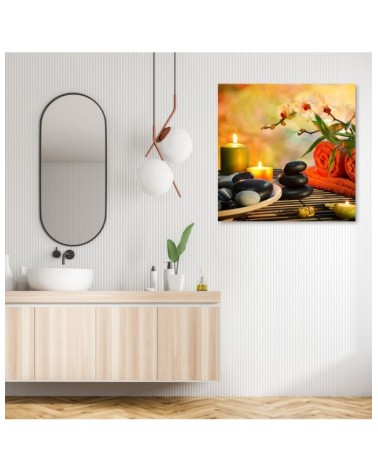 Modernes Wandbild - Spa Zen Stones Orient | Feeby