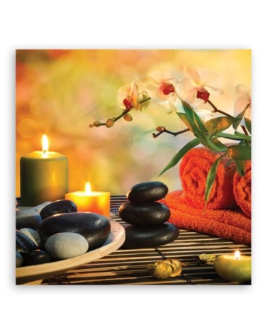 Modernes Wandbild - Spa Zen Stones Orient | Feeby