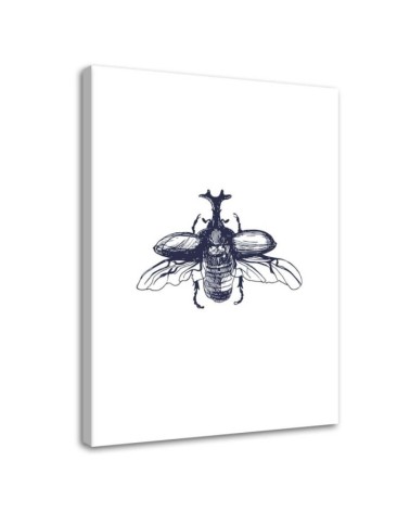 Modern Canvas painting - Flying beetle | FEEBY