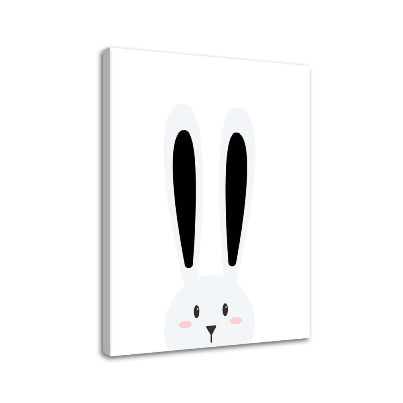 Leinwandbild modern - Kaninchenohren | Feeby