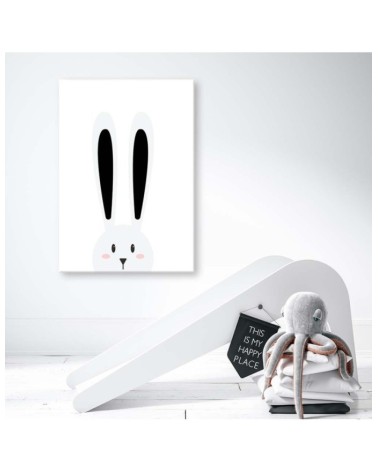 Leinwandbild modern - Kaninchenohren | Feeby