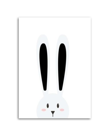 Leinwandbild modern - Kaninchenohren | Feeby