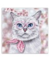 Canvas prints for a child - Cat's world through rose-coloured glasses | FEEBY
