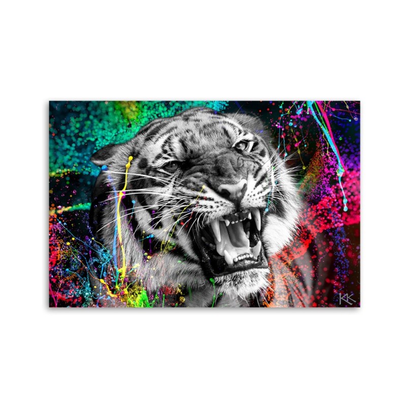 Leinwandbild - Tiger Animal Natur | Feeby