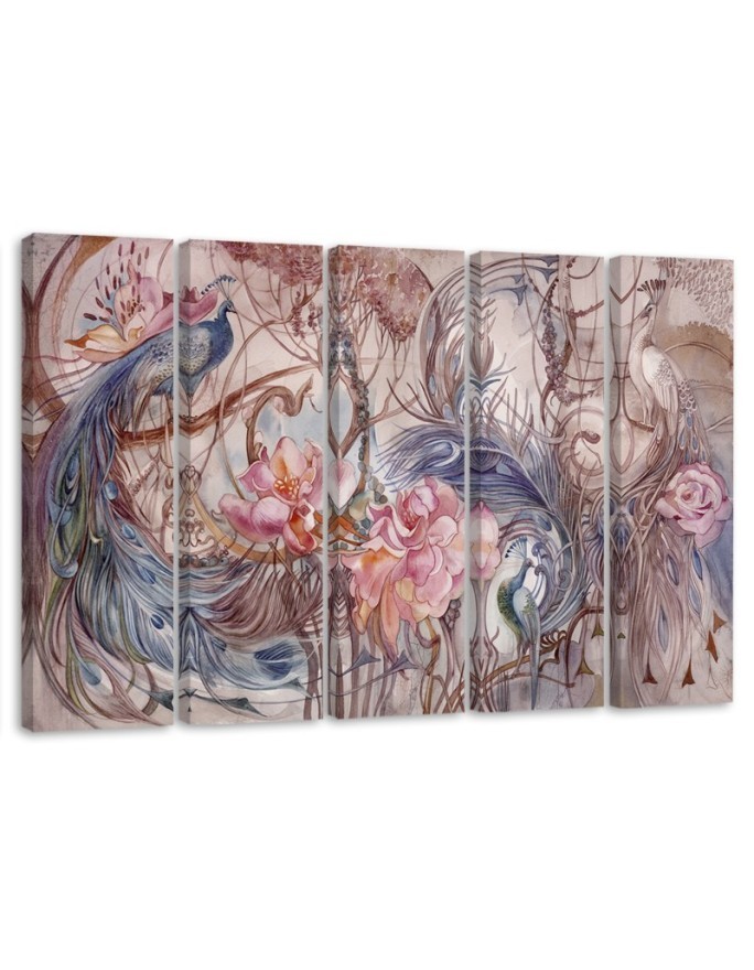 Modernes Wandbild - Zauberpfote | Feeby