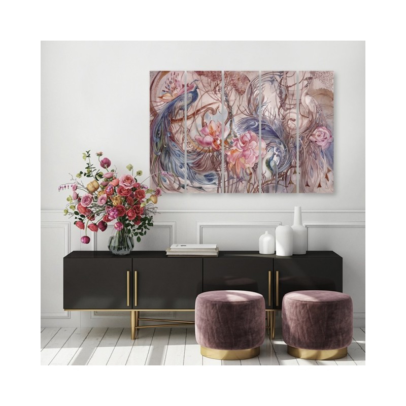 Modernes Wandbild - Zauberpfote | Feeby