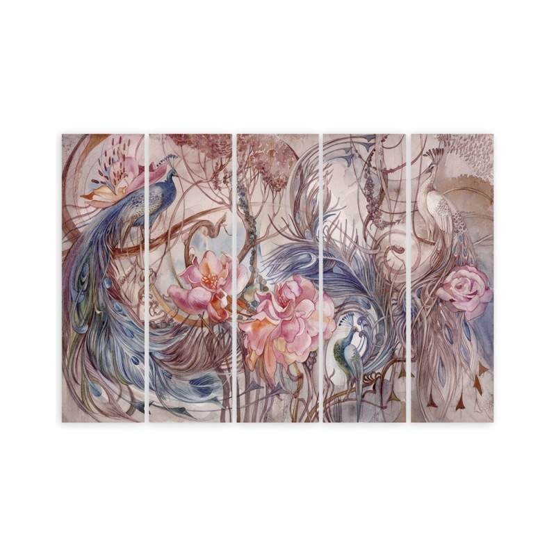 Modernes Wandbild - Zauberpfote | Feeby