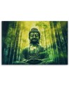 Stylowe obrazy do salonu - Budda i bambusy zen | FEEBY