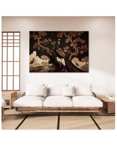 Modernes Wandbild - Orientalischer Baumpfau | Feeby