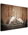 Exclusive Canvas paintings for the bedroom - Animal Oriental bird | FEEBY