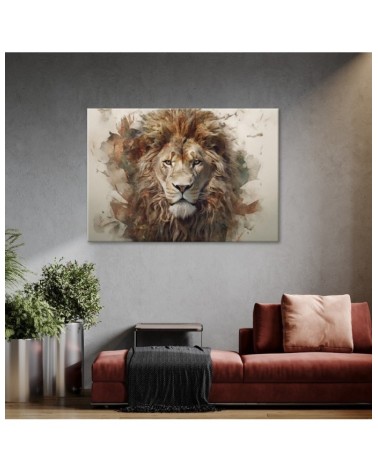 Leinwanddruck - Löwe Tier Afrika | Feeby