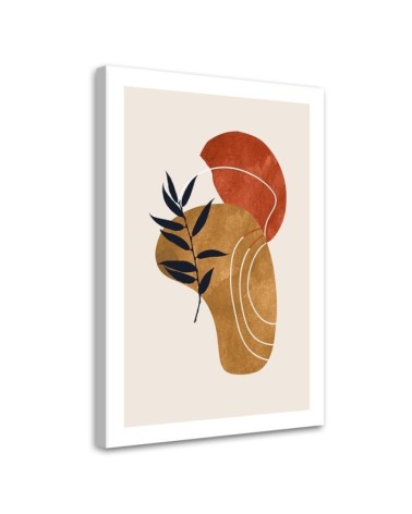 Leinwandbild - Abstrakt im Boho-Stil | Feeby