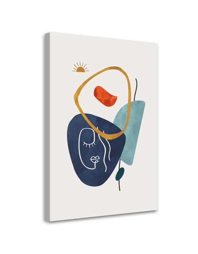 Leinwandbild - Boho-Symbole und -Formen | Feeby