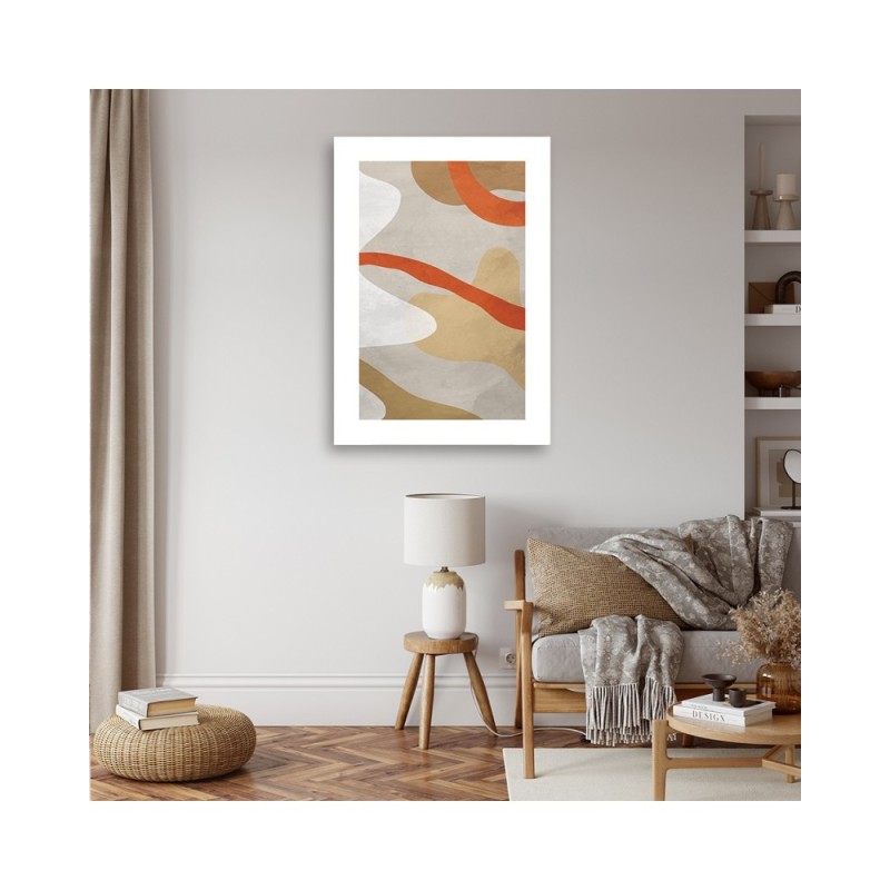 Modernes Wandbild - Abstrakte Boho-Formen | Feeby