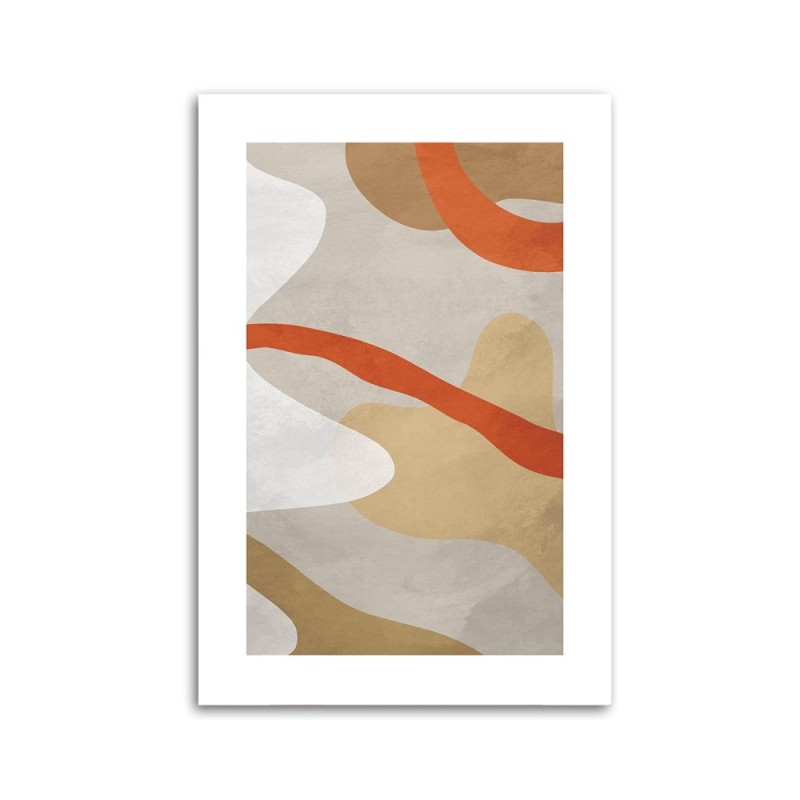 Modernes Wandbild - Abstrakte Boho-Formen | Feeby