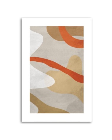 Modernes Wandbild - Abstrakte Boho-Formen | Feeby