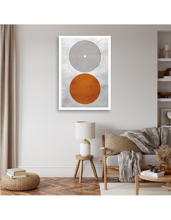 Obraz minimalistyczny boho na ścianę - Geometryczne kształty