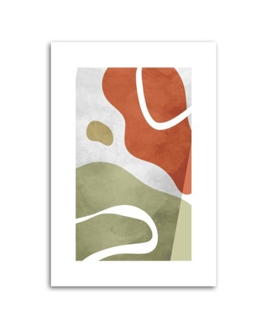 Obraz minimalistyczny boho - Abstrakcyjne kształty