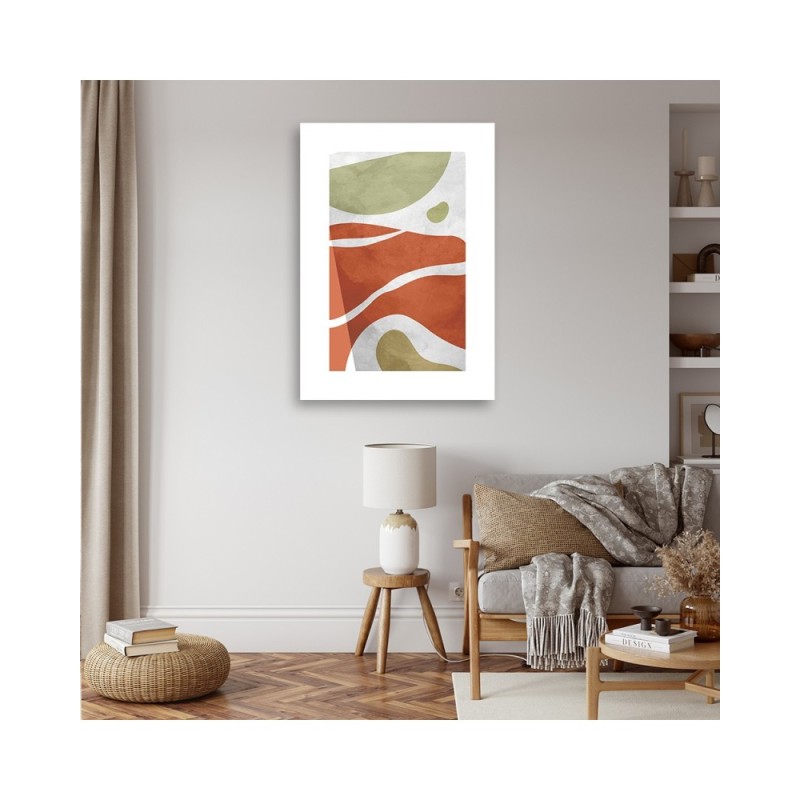 Leinwanddruck - Abstrakte Boho-Formen | Feeby