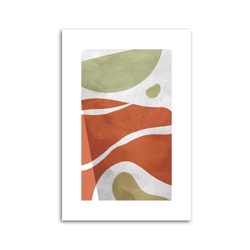 Leinwanddruck - Abstrakte Boho-Formen | Feeby