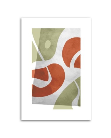 Leinwandbild - Abstrakte Boho-Formen | Feeby